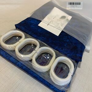NEW WowRiyidecore Shower Curtain Blue